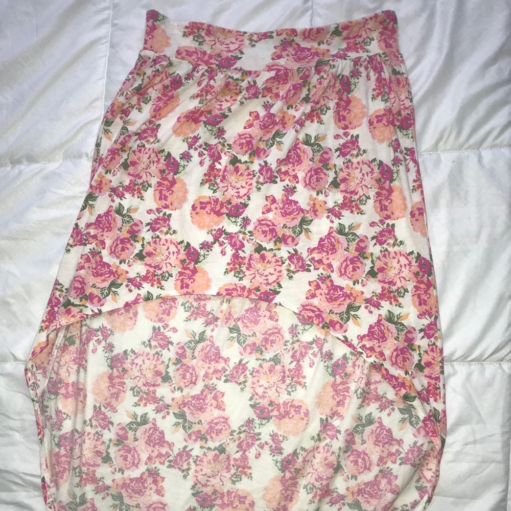 O’neill High Low Floral Skirt